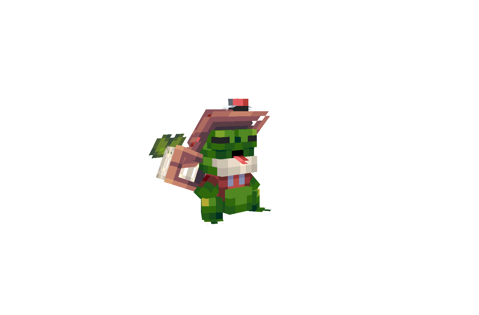 Frog NPC render
